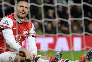 Giroud thừa nhận Arsenal đang mệt mỏi